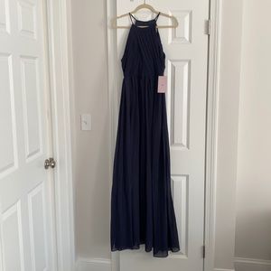 BHLDN Bridesmaid Dress- Navy Blue